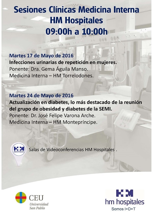 Sesi n de Medicina Interna. MARTES 24 de MAYO de 2016